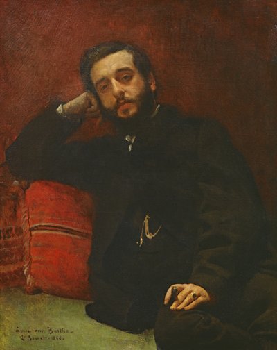 Portrait of Adrien Barthe by Leon Joseph Florentin Bonnat